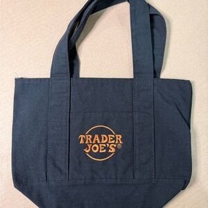Trader Joe's Black Tote Bag
